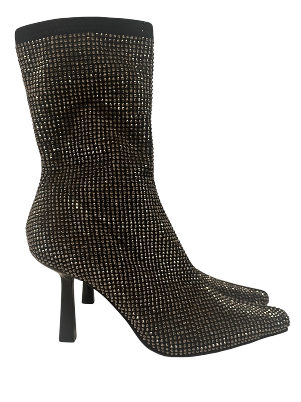 Steve Madden Vakay studded rhinestone boots 

NWOB